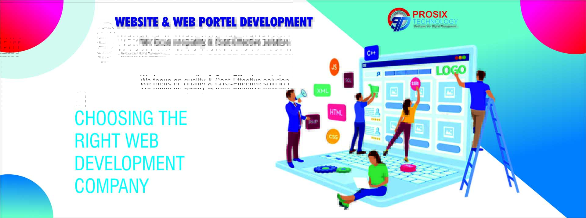 Web Design & Development- Prosix Technology